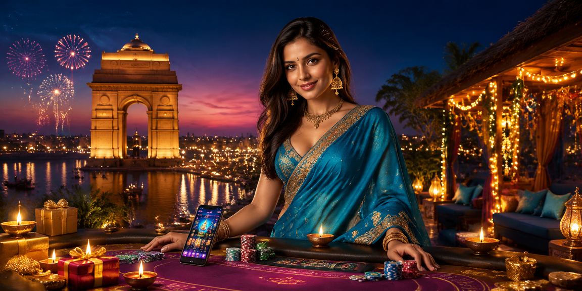 User logging in on mobile device at India Gate